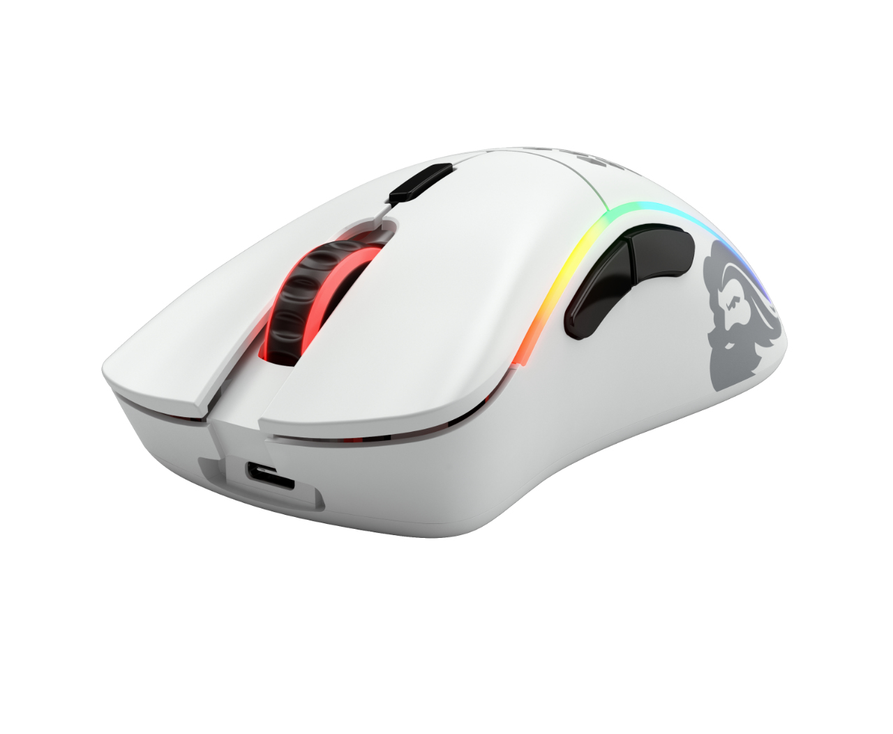 Glorious Model D Minus Wireless Gaming Mouse - Matte White