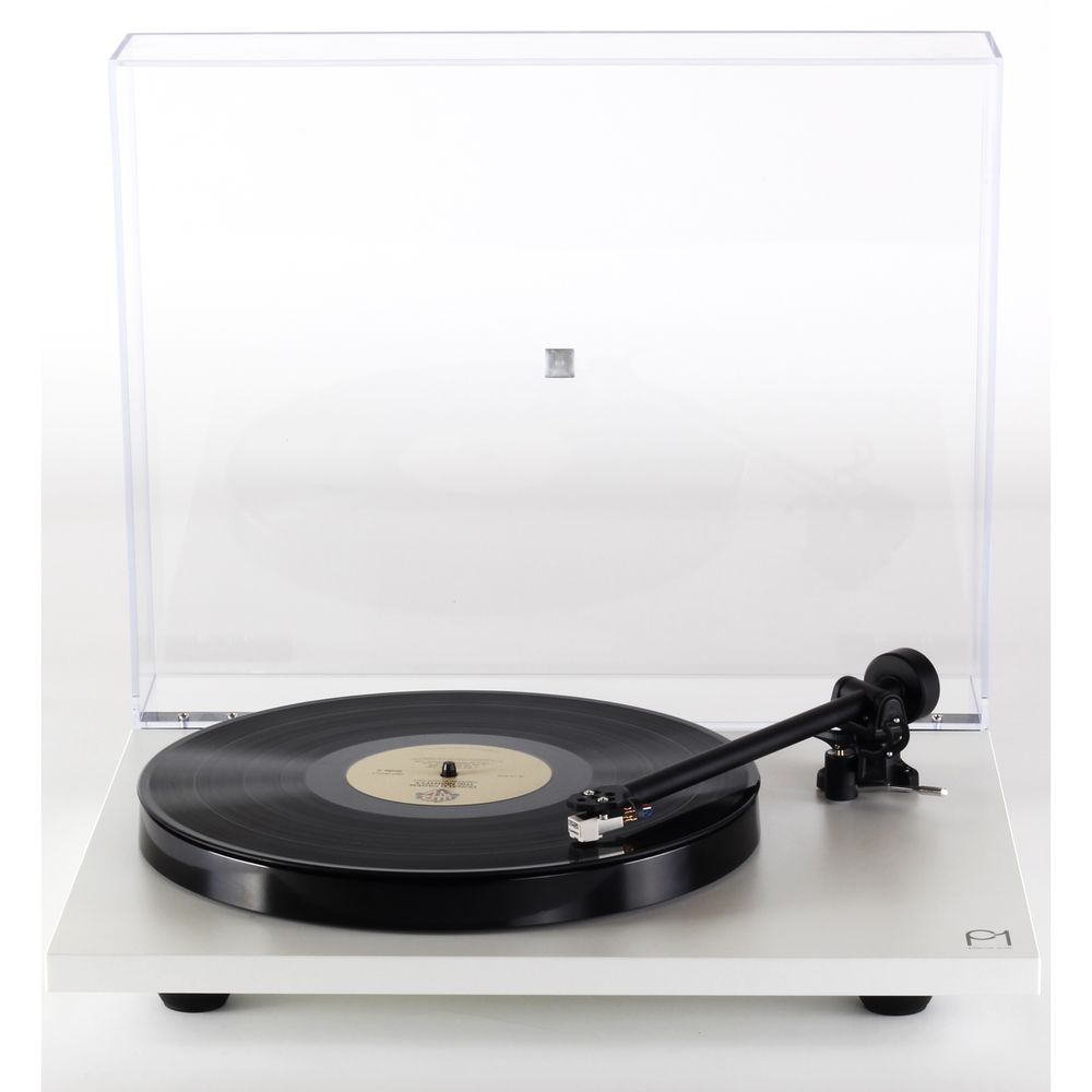 Rega Planar 1 Belt-Drive Turntable with Carbon MM Cartridge - Matte White