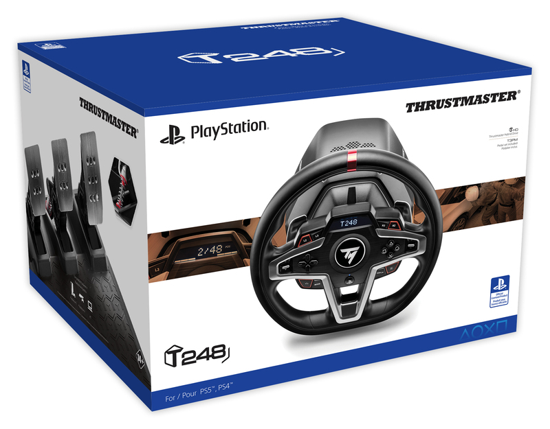 Thrustmaster T248P FF Steering Wheel for PS5/PS4