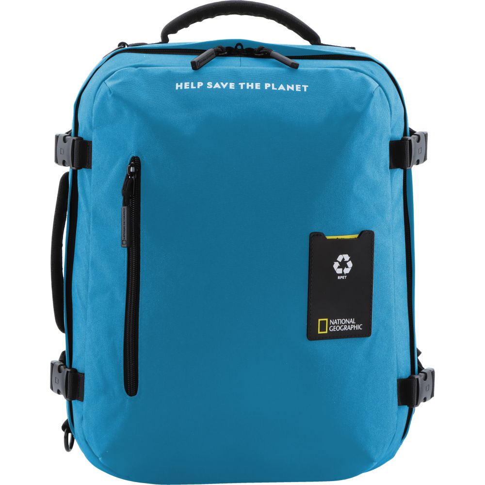 National Geographic Ocean Rpet 3 Way 42Cm Small Backpack Petrol 23.4 Ltrs