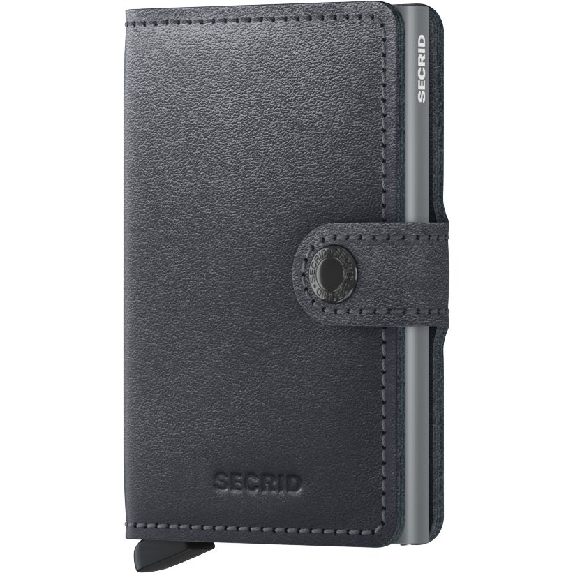 Secrid Miniwallet - Original Leather - Grey