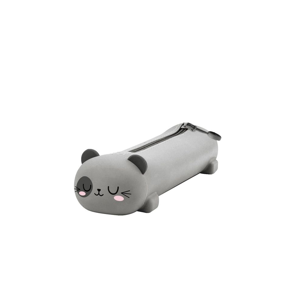 Legami Kawaii Soft Silicone Pencil Case - Kitty