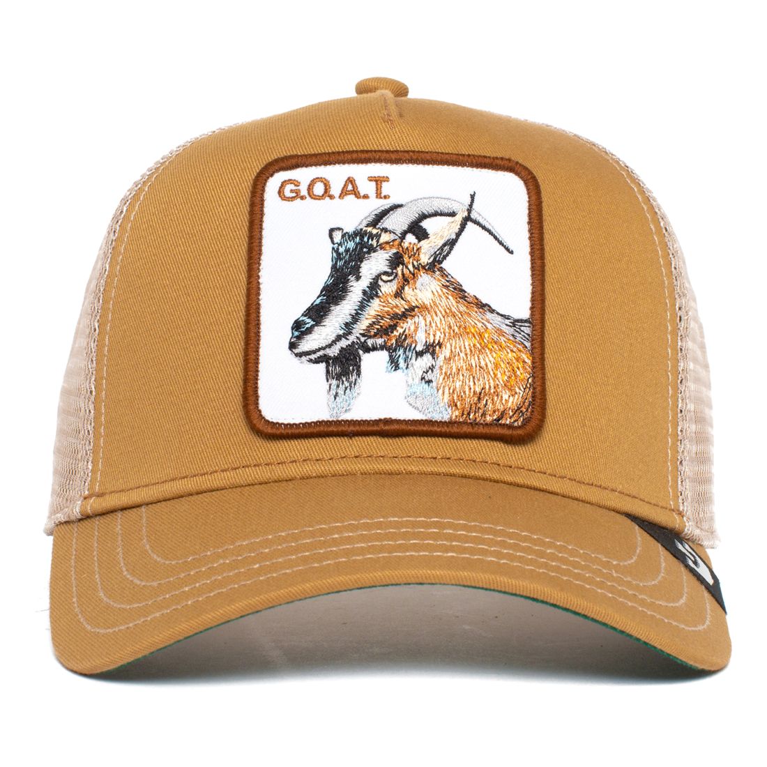 Goorin Bros The Goat Unisex Trucker Cap - Khaki