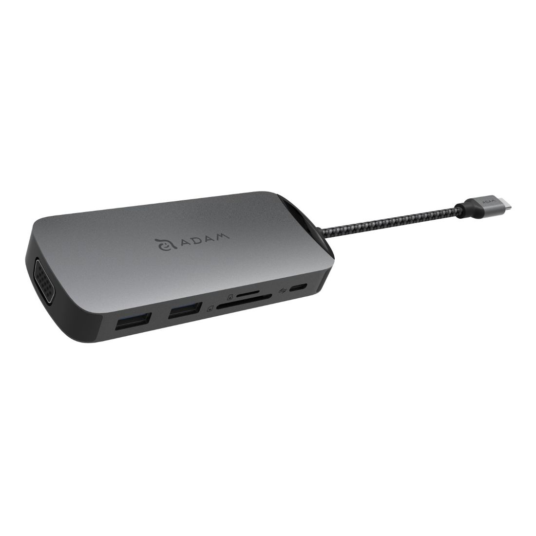 Adam Elements Casa HUB X DP USB-C 8K 10-in-1 HUB - Grey