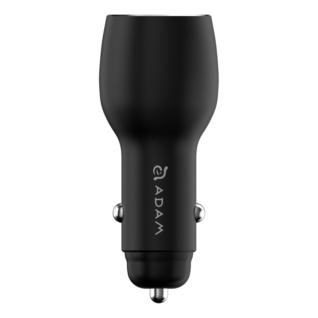 Adam Elements OMNIA C1 Pro 83W Dual-Port (USB-C/USB-A) Car Charger - Black