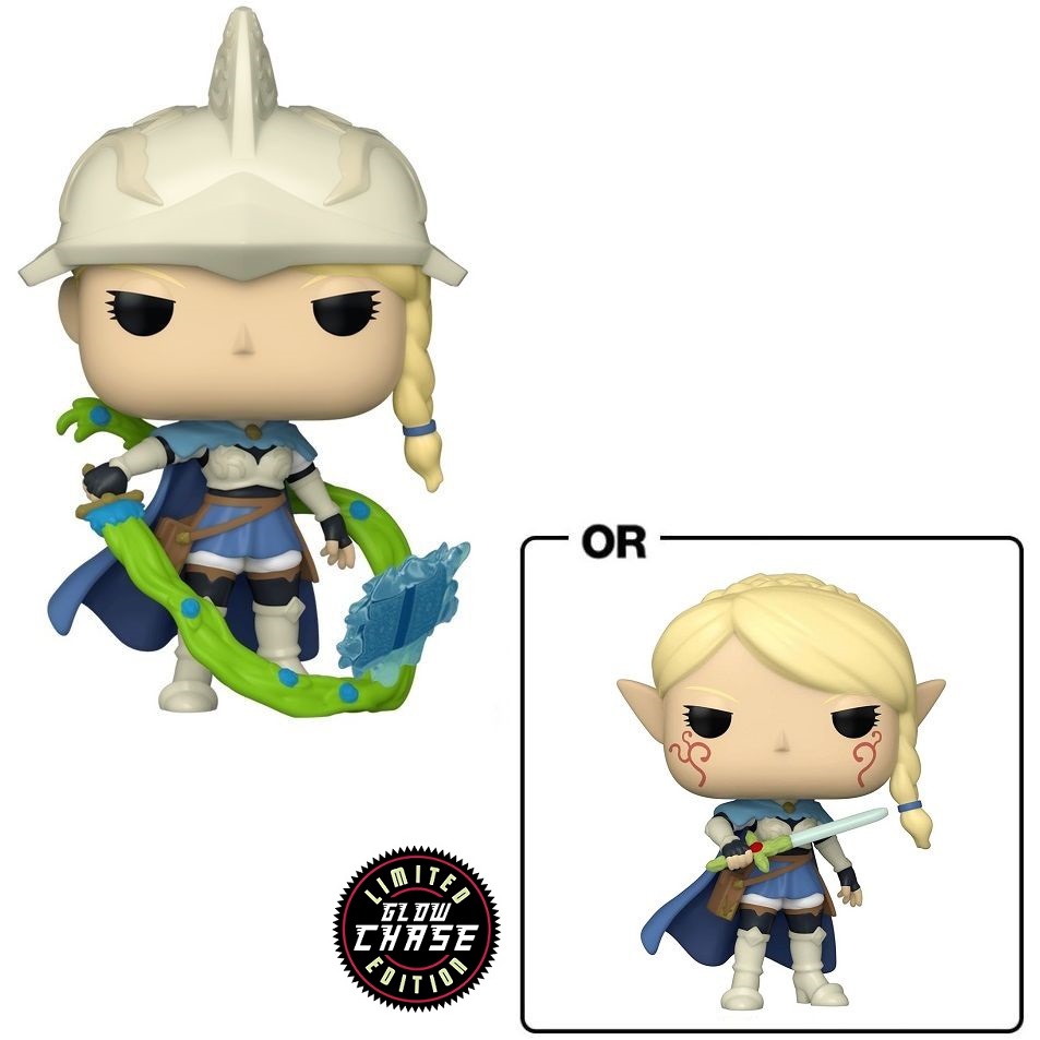 Funko Pop Animation Black Clover Charlotte Glow In The dark Vinyl Figure (with Chase*)