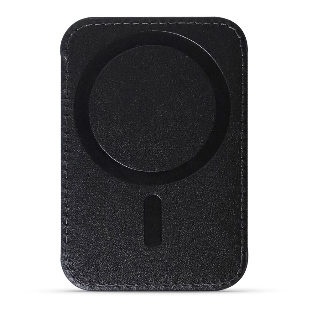 HYPHEN MagSafe Wallet Single Pocket Holder for Smartphones - Black