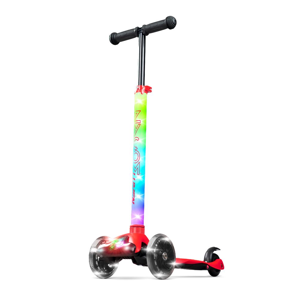 Zycom Zipper Lumen Kids' Light-Up Scooter - Red/Black