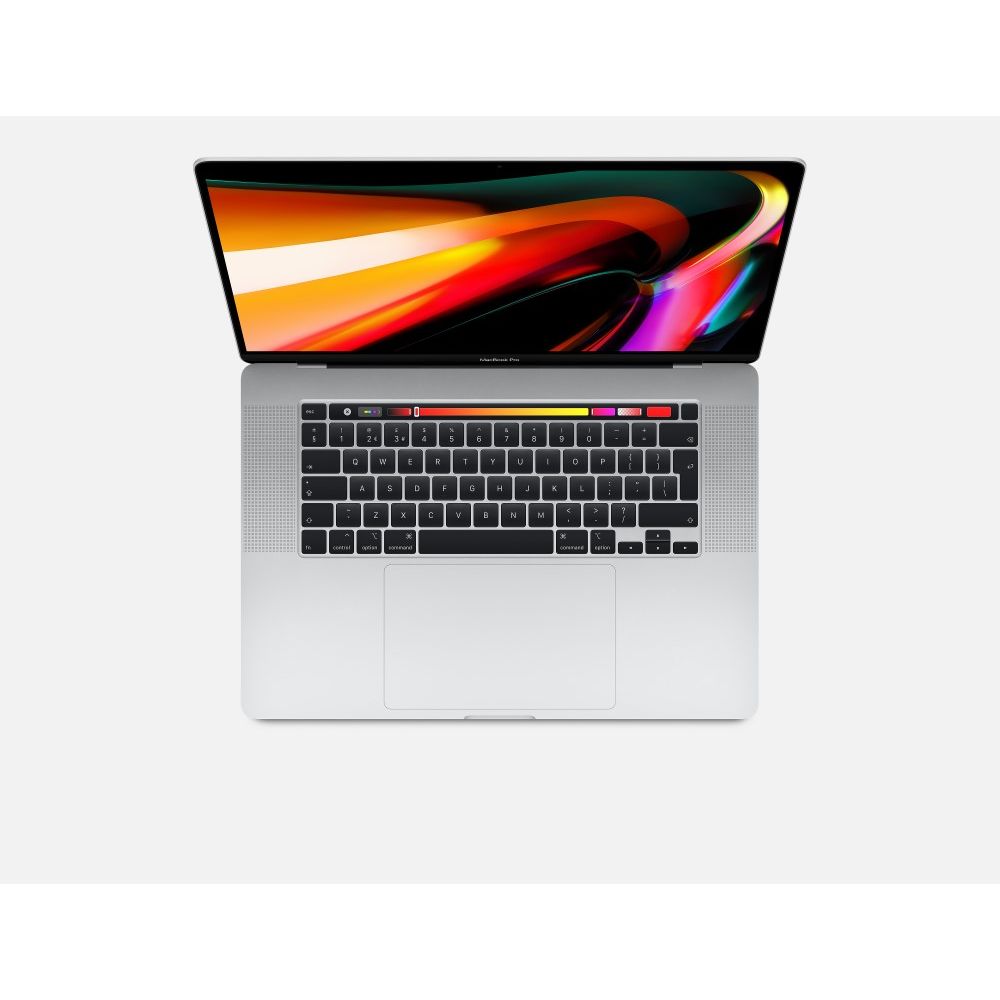 Apple MacBook Pro 16-Inch with Touch Bar Silver 9th Gen Intel i7 6-Core Processor 2.6Ghz/512 GB/16 GB (English)