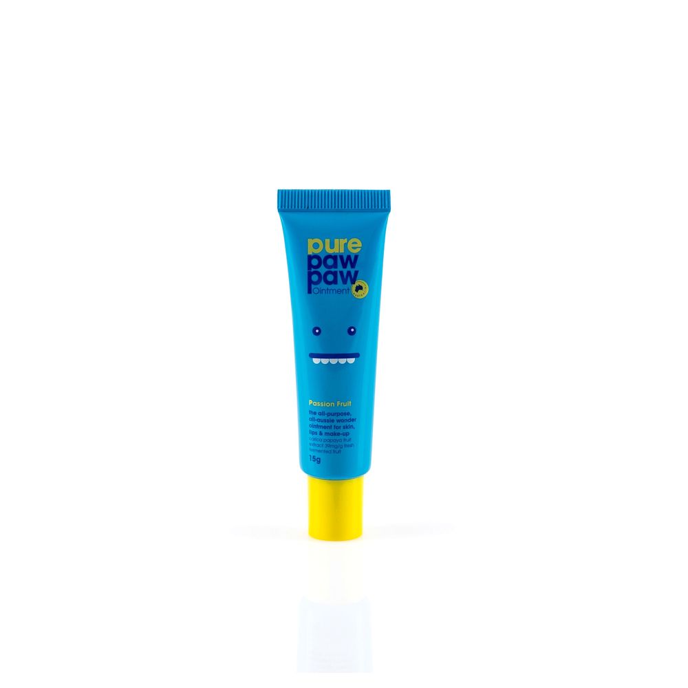 Pure Paw Paw Ointment with Lip Applicator Size 15g - Passion Fruit Blue