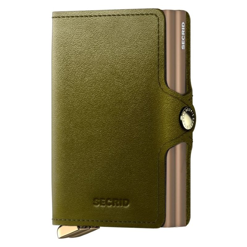 Secrid Twinwallet - Dusk Leather - Olive