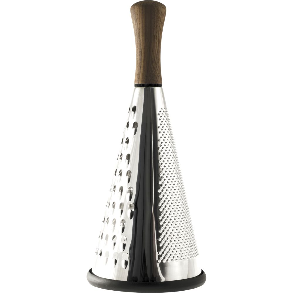 Legnoart Emilia Ashwood Triple Function Grater Stainless Steel Blade