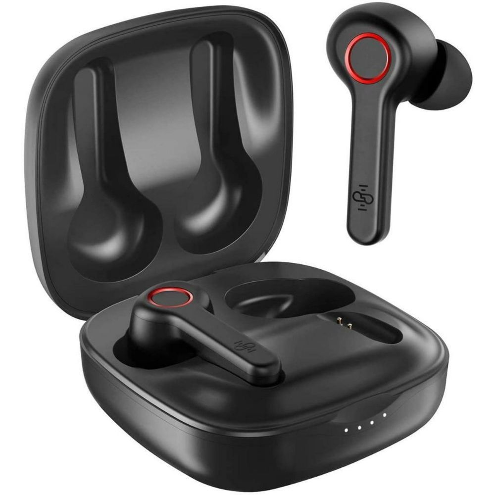 Boltune BT BH020 True Wireless Stereo Earbuds - Black Red