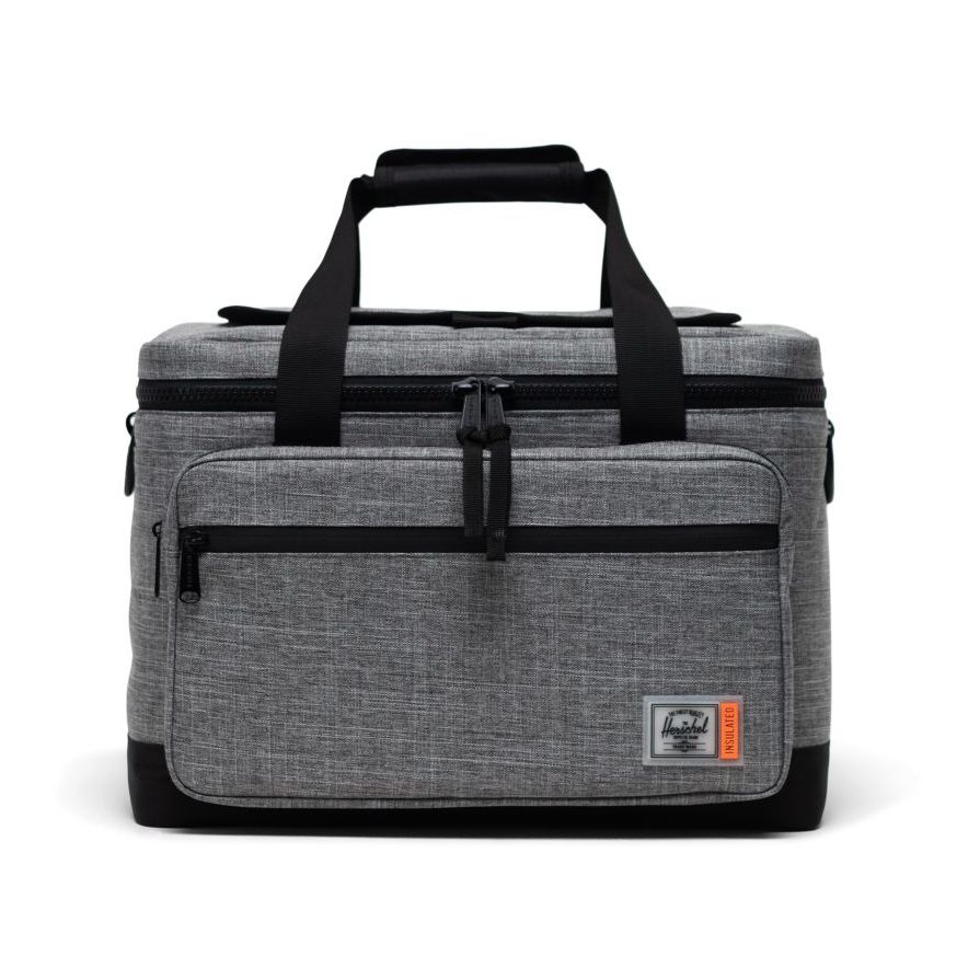 Herschel Pop Quiz Seasonal Collection Insulated Cooler 30 Pack - Raven Crosshatch