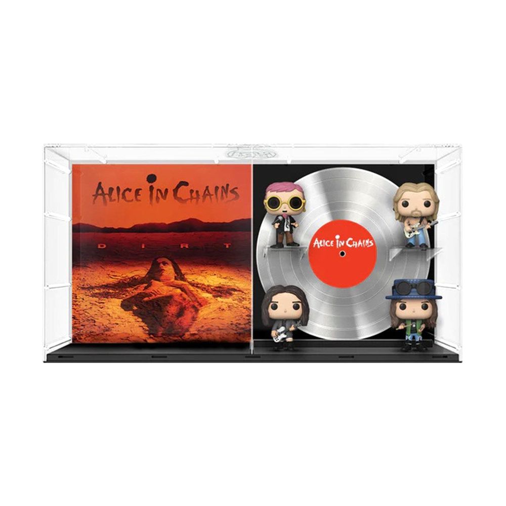 Funko Pop! Deluxe Albums Rocks Alice in Chains Dirt 3.75-Inch Vinyl Figure (Set of 4)