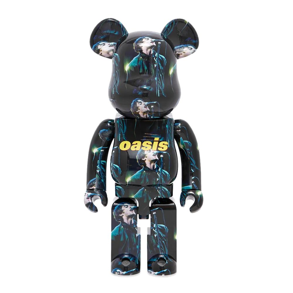 Bearbrick 1000% Oasis Knebworth 1996 Liam Figure (72cm)