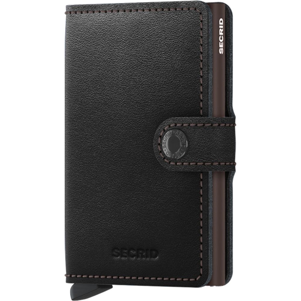 Secrid Miniwallet - Original Leather - Black/Brown