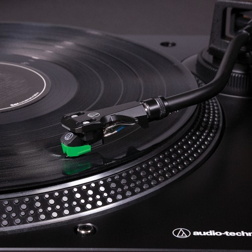 Audio Technica AT-LP120XUSB Direct-Drive Turntable with Built-in Preamp - Black