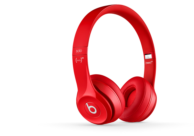 Beats Solo 2 Red Headphones