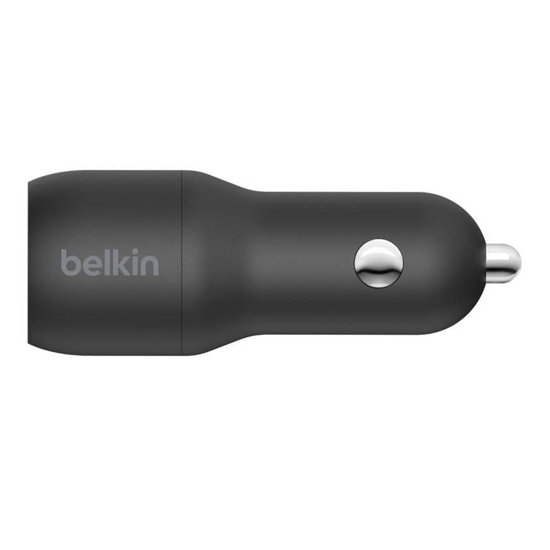 Belkin Boost Charge Dual Car Charger 24W with Lightning Cable