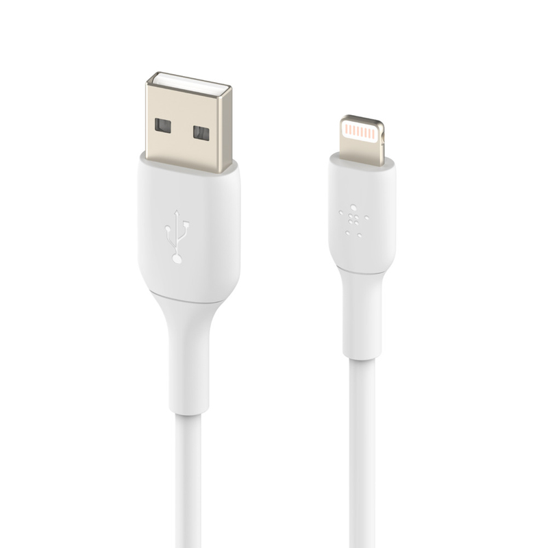 Belkin BoostCharge Lightning to USB-A Cable 1m White