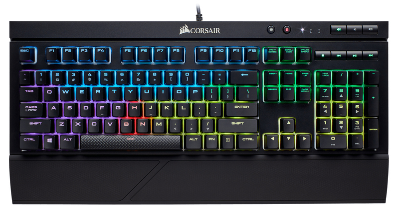 Corsair K68 RGB Mechanical Gaming Keyboard - CHERRY MX Red