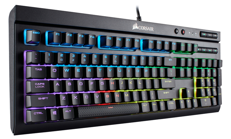 Corsair K68 RGB Mechanical Gaming Keyboard - CHERRY MX Red