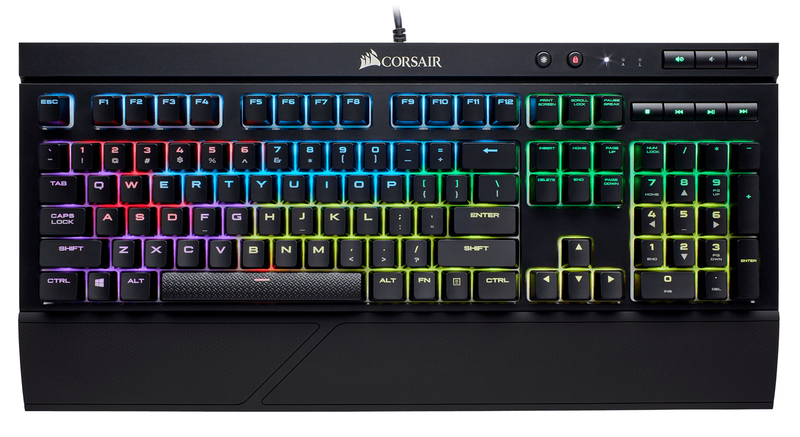 Corsair K68 RGB Mechanical Gaming Keyboard - CHERRY MX Red