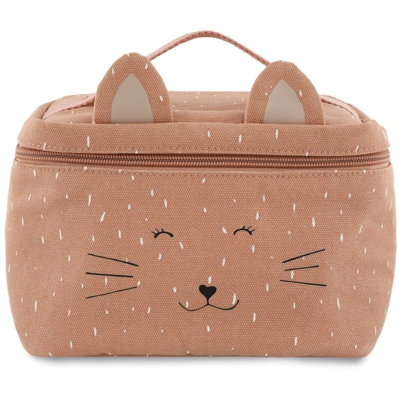 Trixie Mrs. Cat Thermal Lunch Bag - Dusty Pink