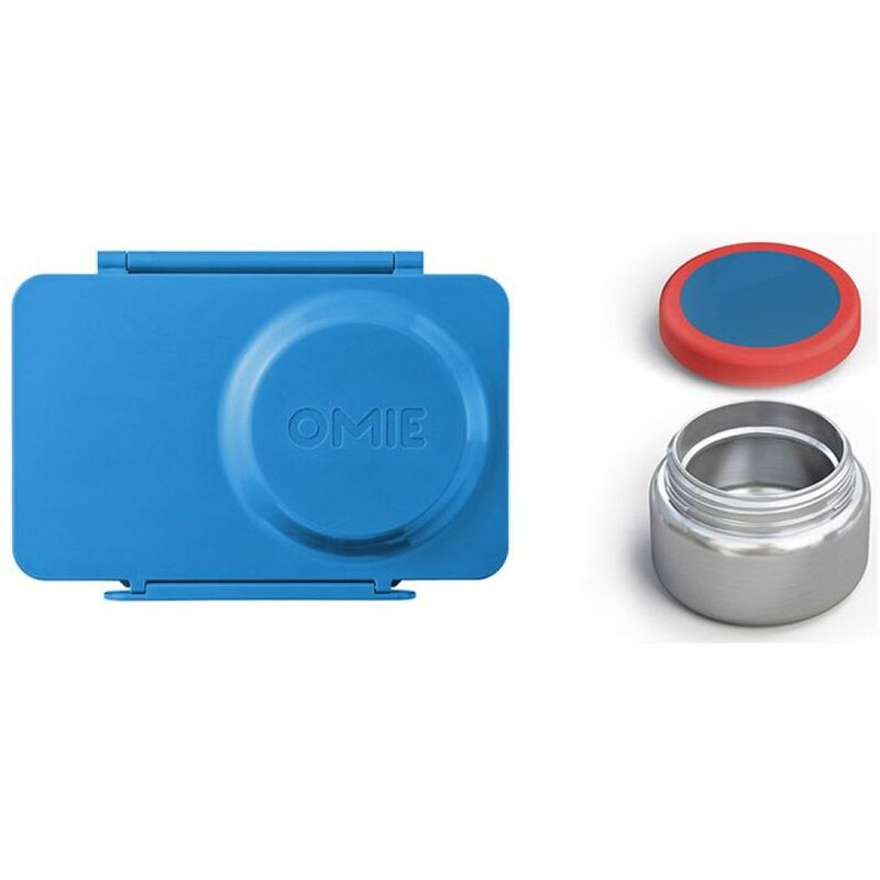 OmieLife OmieBox Up Thermos - Cosmic Blue 350 ml