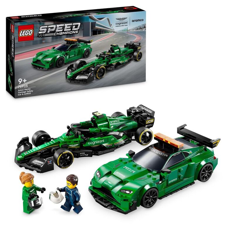 LEGO Speed Champions Aston Martin Safety Car & AMR23 Building Set 76925 (564 Pieces)