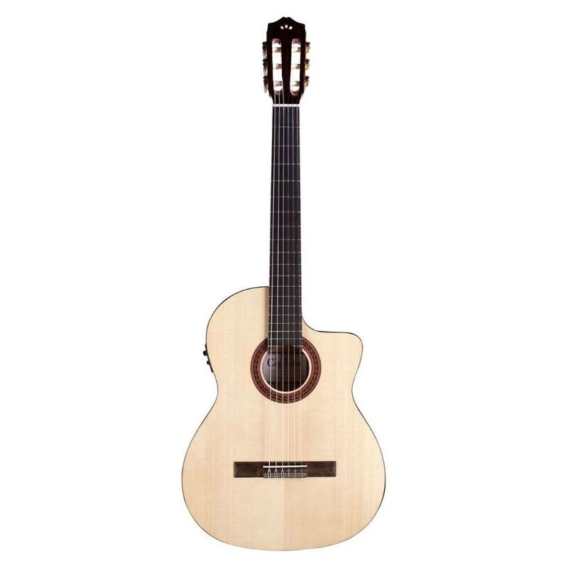 Cordoba C5-CET Thinbody Solid Spruce Spalted Maple Back and Sides Classical-Electric Guitar (Limited Edition)