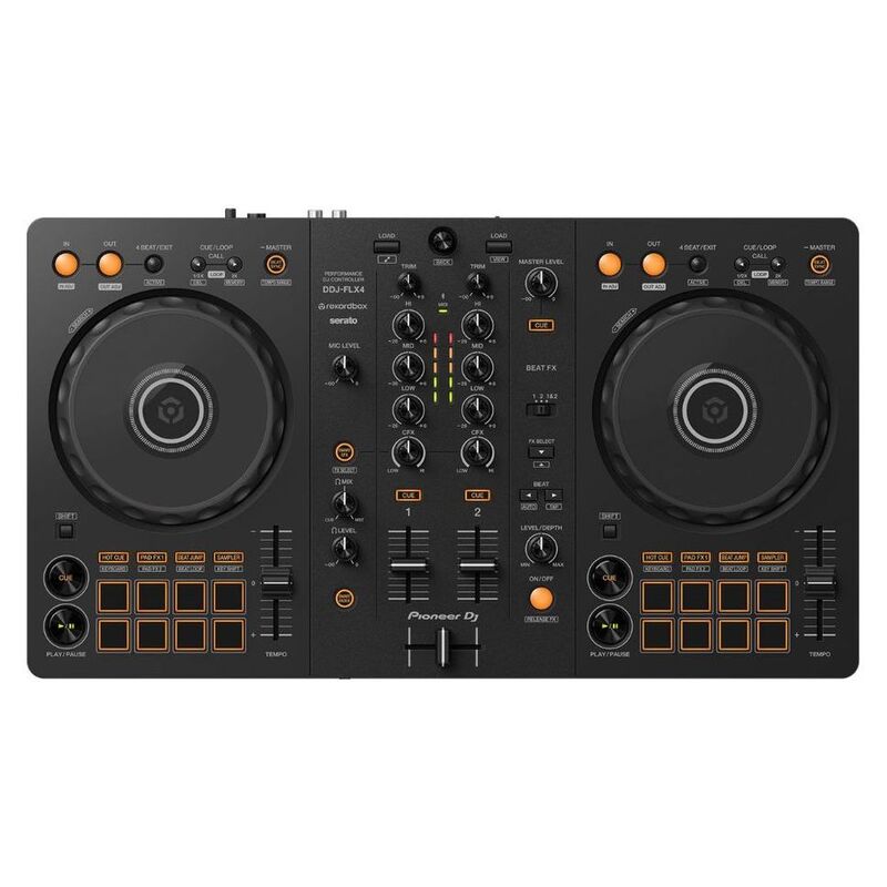 Pioneer DJ DDJ-FLX4 2-CH Rekordbox and Serato DJ Controller
