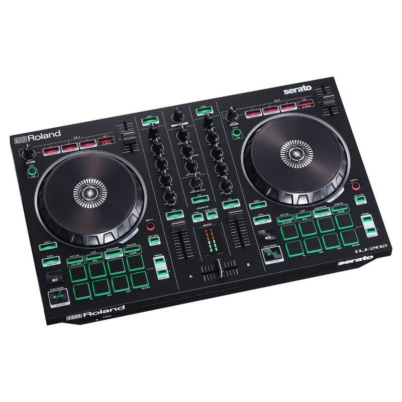 Roland 2-channel Serato DJ Controller with Drum Machine DJ-202