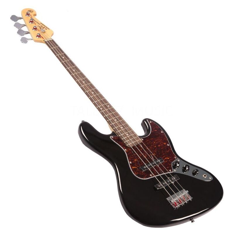 SX Electric Bass Guitar with Bag BD1-BK (Black)