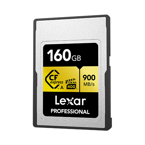 Lexar 160GB Lexar Professional Cfexpress Type A Card Gold Serie/ Up To 900MB/S Read 800MB/S Write. Vpg 400