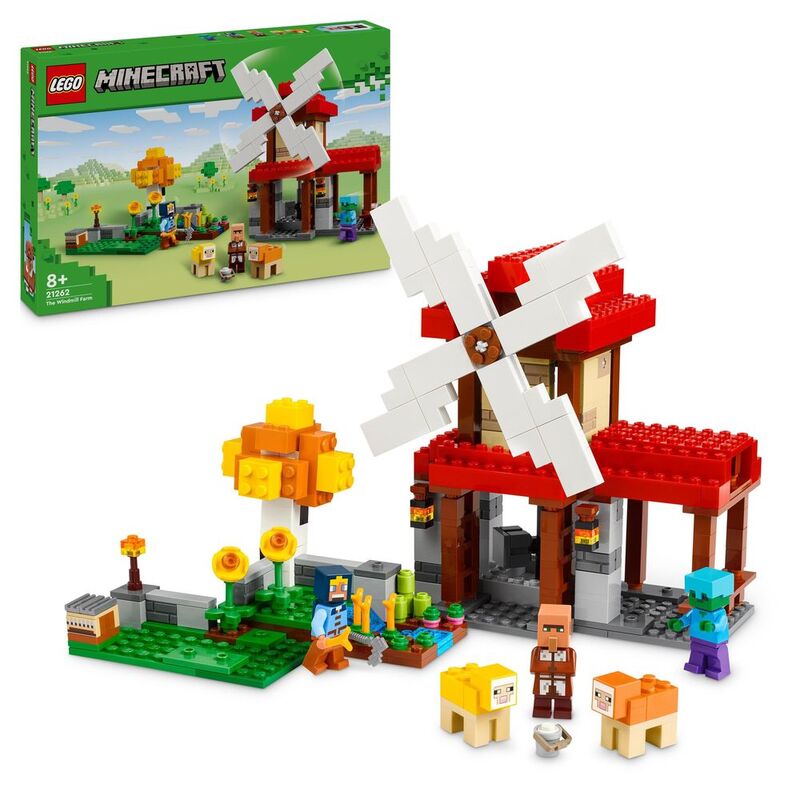 LEGO Minecraft® The Windmill Farm Video-Game Set Gift 21262