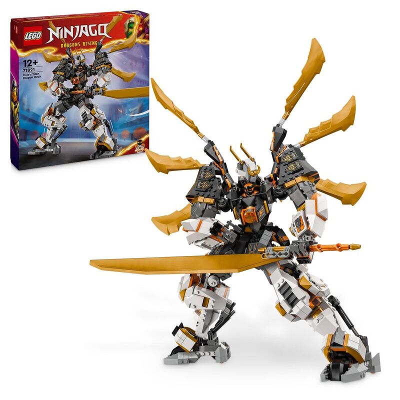 LEGO NINJAGO® Coles Titan Dragon Mech Adventure Toy 71821