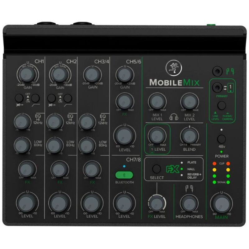 Mackie MOBILEMIX 8-Channel Live Sound and Streaming Mixer