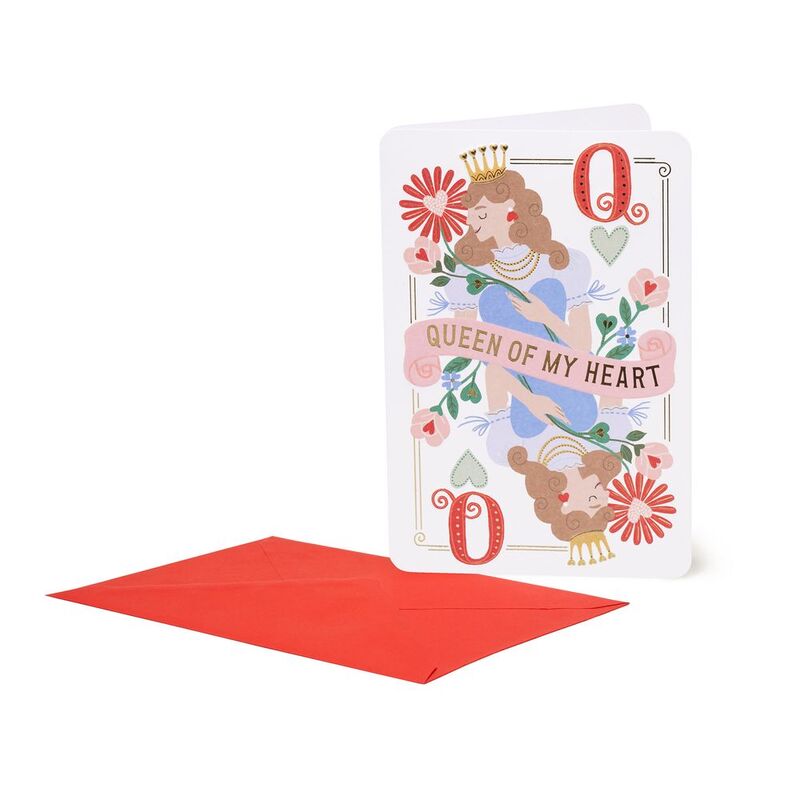Legami Large Greeting Card - Queen (11.5 x 17 cm)