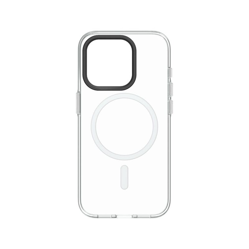 Rhinoshield Clear Case (Magsafe Compatible) For iPhone 15 Pro (With Case/ Camera Ring/ & Button)