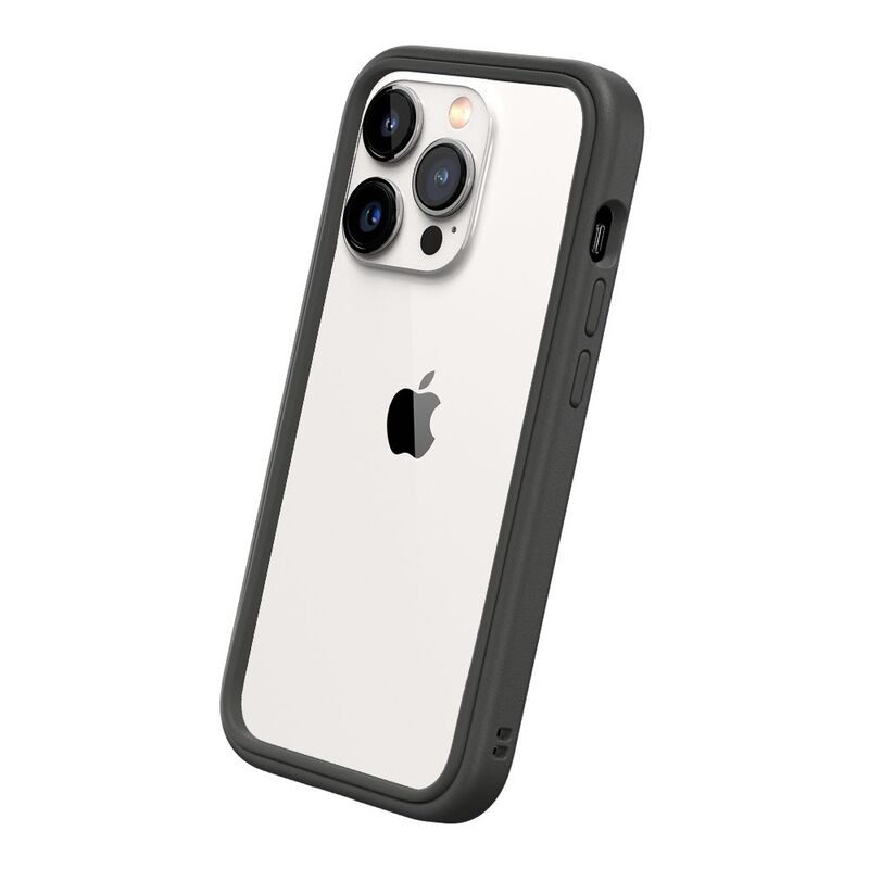 Rhinoshield Crashguard NX For iPhone 14 Pro (With Rim/ Button/ Frame) - Graphite