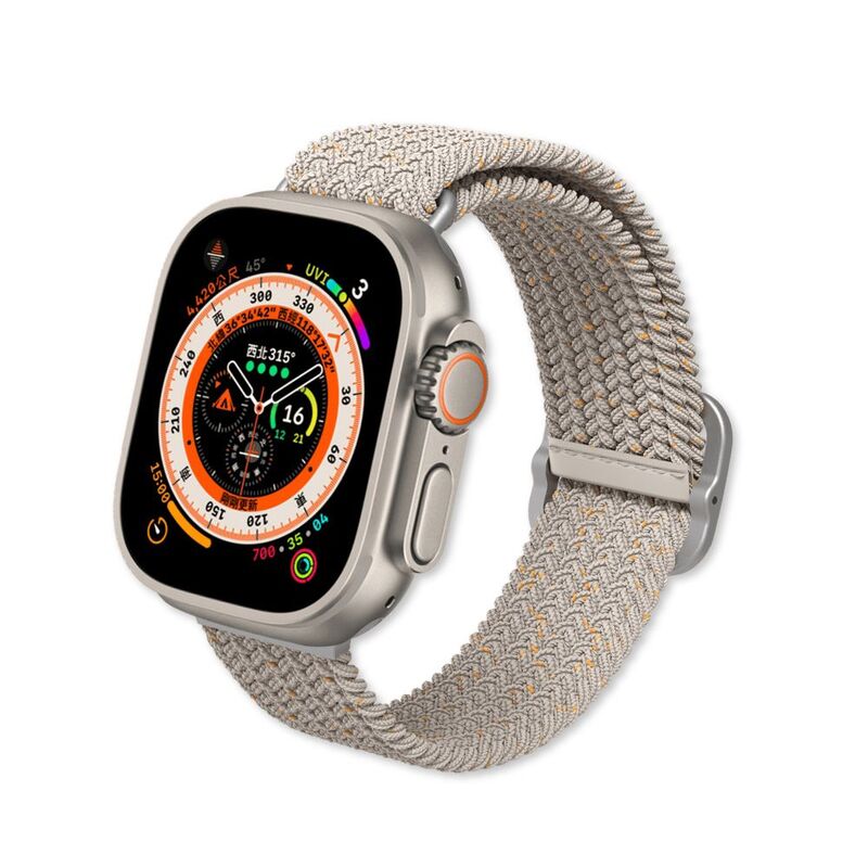 Rhinoshield Braided Strap For Apple Watch (42/ 44/ 45/ 49mm) - Warm Sand