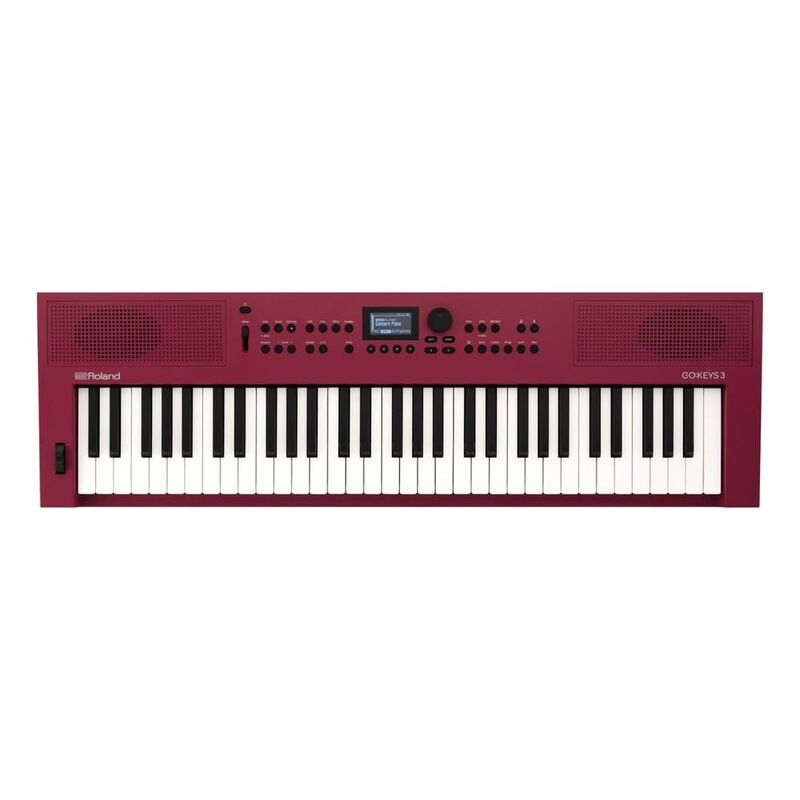 Roland GO:Keys 3-RD Music Creation Keyboard 61 Keys - Red