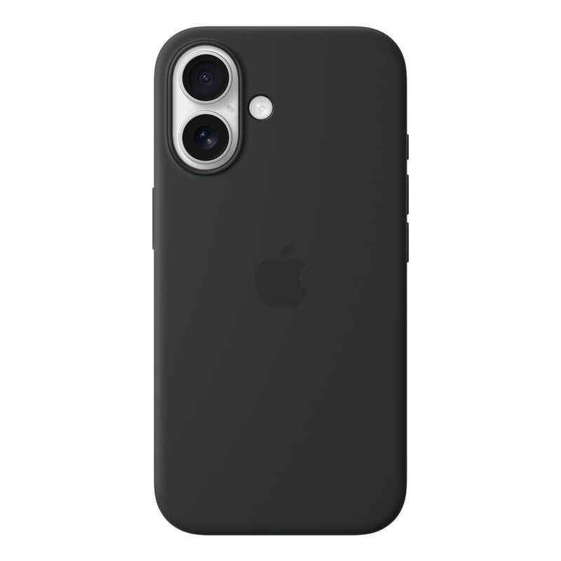 Apple iPhone 16 Silicone Case with MagSafe - Black