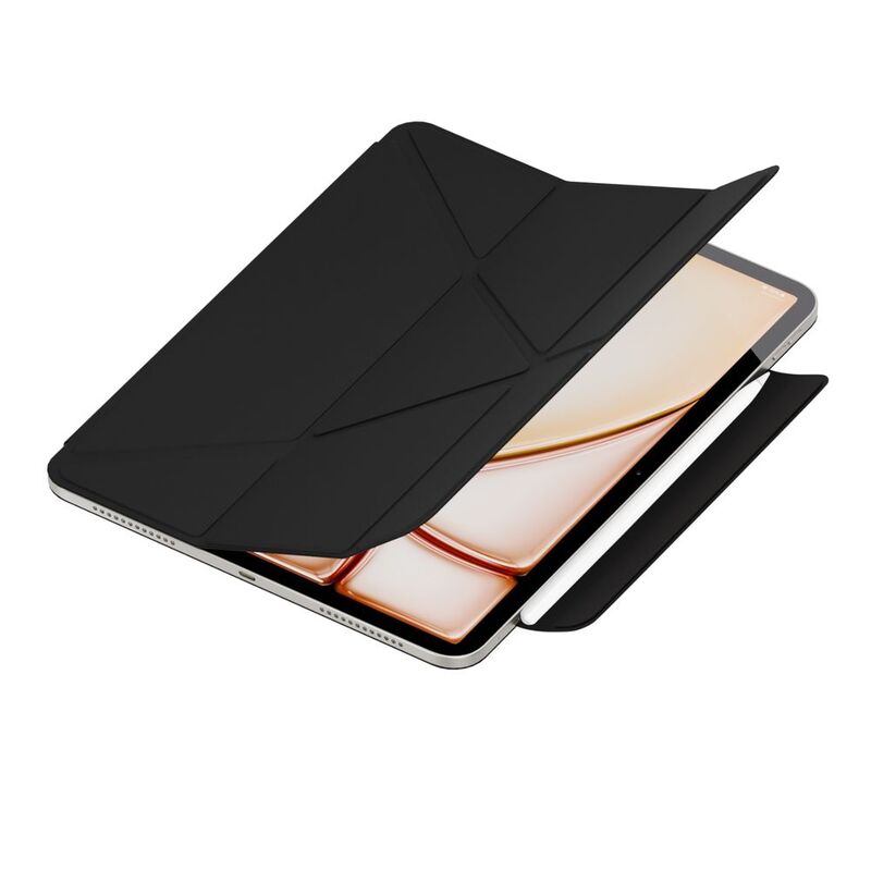 Hyphen Morph Smart Origami Folio Case For iPad 11-Inch Air (M2) 2024 - Black  Hyphen Morph Smart Origami Folio Case For iPad 11-Inch Air (M2) 2024 - Black