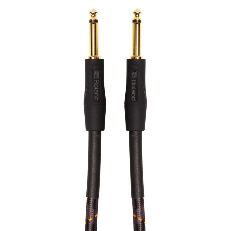 Roland RIC-G10 Gold Series Straight to Straight Instrument Cable - 3M (10 Ft)