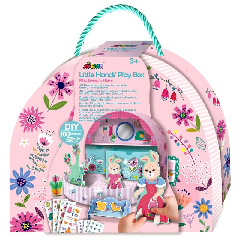 Avenir Little Hands' Play Box - Miss Bunny'S Home