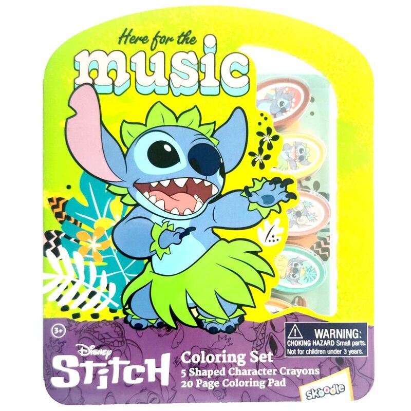 Disney Stitch Coloring Set