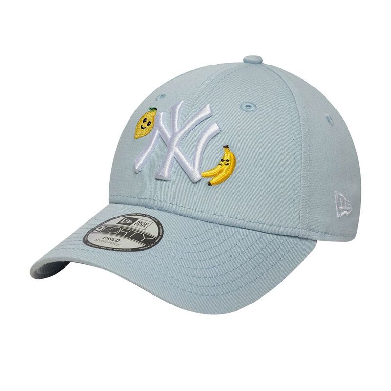 New Era Boys Icon 9Forty New York Yankees Pastel Blue Cap